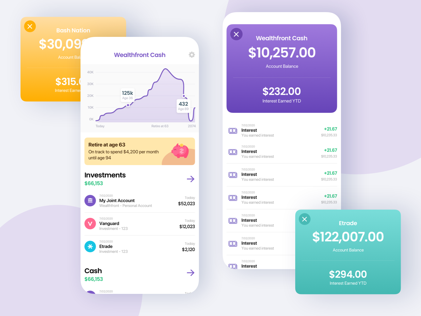 Retirement Investment App by YesYou® | Isaac Sanchez on Dribbble