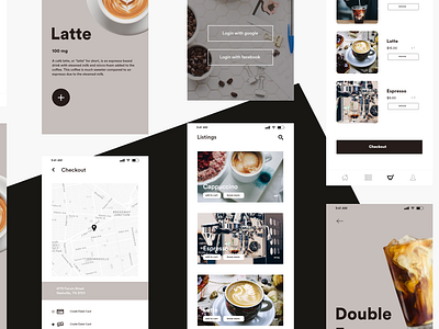 Coffee app concept