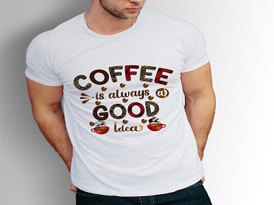 COFFEE T-SHIRT DESIGN active coffee coffee lover coffee t shirt design design graphic design il illustration t shirt t shirt designs t shirts t shirts love