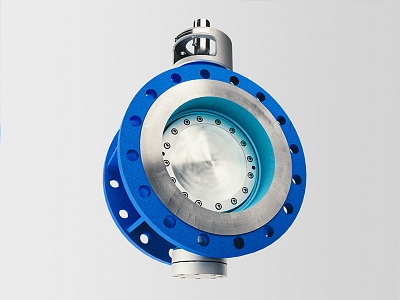 Butterfly Valve 3d art 3d artist blender industrial fittings industry product quixel visualization