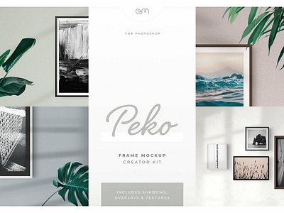 Am Studio Peko Frame Mockup branding design frame mock up mock up mock ups presentation design psd scene creator