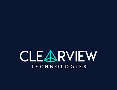 Clearview Technologies Logo Design branding design graphic design illustration logo vector