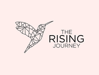 The Rising Journey Logo Design branding design graphic design illustration logo vector