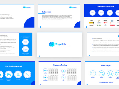 Magwitch Presentation Design branding design graphic design illustration typography vector