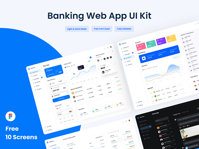 Banking Web App UI Kit