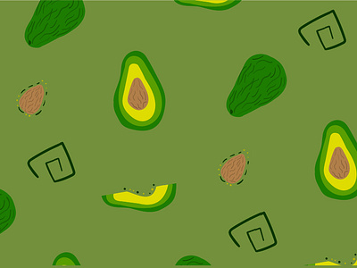 Green avocado 2d illustration 2d pattern adobe illustrator avocado design graphic design green illustration illustrator pateern illustration pattern vector vector art vector graphic