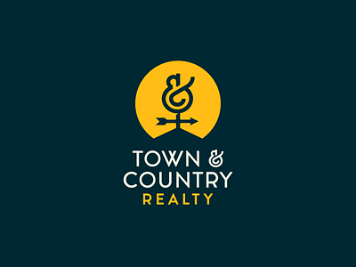 Town & Country Realty Logo brand refresh branding logo real estate logo realty brand realty logo town and country realty