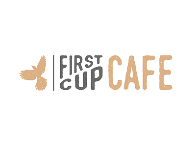 First Cup Cafe Branding brand identity branding coffee shop logo logo design