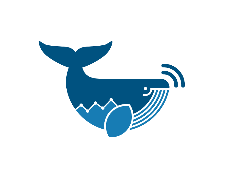 Analytics Whale by Aaron Fox on Dribbble