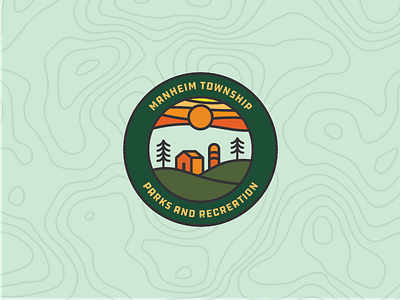 Manheim Township Logo badge logo nature badge nature logo outdoor outdoor badge outdoors parks and rec parks and recreation parks logo seal