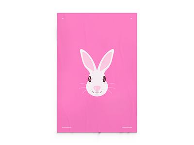 Elephant Thoughts 03 Poster bunny creative elephant elephant thoughts illustration illustration art illustration challenge illustration design illustration digital illustrations poster poster a day poster art poster design posters rabbit