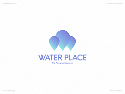 Water Place | Day Eighteen Logo of Daily Random Logo Challenge creative elephant daily logo challenge daily random logo dribbble experience