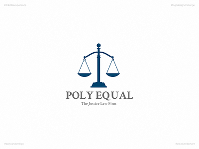 Poly Equal | Day 22 Logo of Daily Random Logo Challenge creative elephant daily logo challenge daily random logo dribbble experience