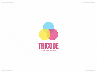 Tricode | Day 45 Logo of Daily Random Logo Challenge creative elephant daily logo challenge daily random logo dribbble experience