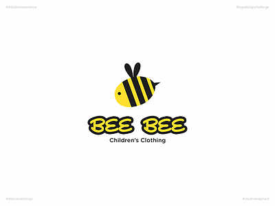 Bee Bee | Day 53 Logo of Daily Random Logo Challenge creative elephant daily logo challenge daily random logo dribbble experience