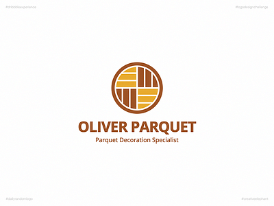 Oliver Parquet | Day 57 Logo of Daily Random Logo Challenge creative elephant daily logo challenge daily random logo dribbble experience