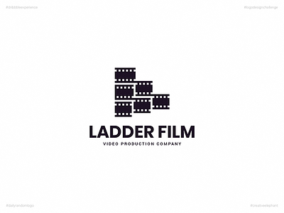 Ladder Film | Day 64 Logo of Daily Random Logo Challenge