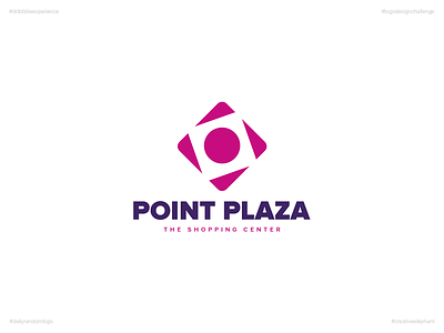 Point Plaza | Day 70 Logo of Daily Random Logo Challenge