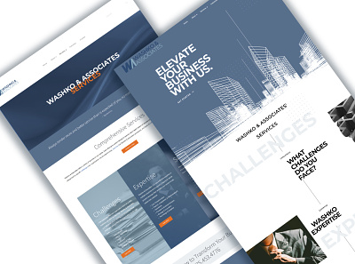 Washko & Associates | Consulting Firm Web Design branding consulting firm design graphic design logo modern modern web design ui web design website design