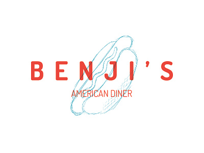 Benji's American Diner branding food food logo logo modern logo restaurant restaurant branding