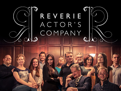 Reverie Actors Company design logo theater branding theater publicity