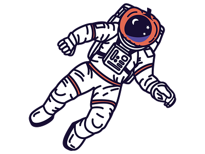 Astrogourd astronaut halloween space