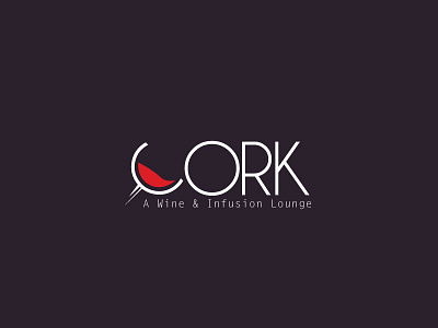 Cork Logo elegant logo logotype lounge wine
