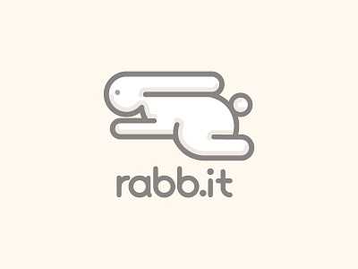 rabb.it2 animal brand bunny friends logo rabbit share sharing social