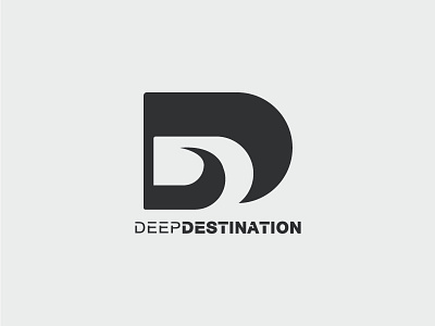 Deep Destination brand destination icon logo postal product street