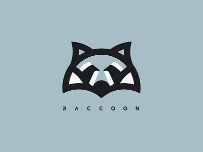 Raccoon Logo Icon animal animal logo fun icon raccoon wild wild animal