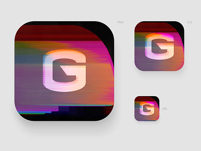 Daily UI: 005 Glitch App Icon