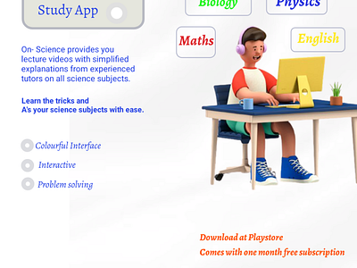 Astudy app advert