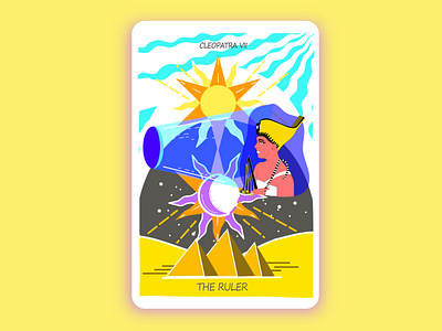 Cleopatra Tarot card