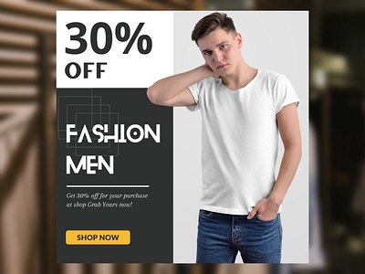 Men's fashion discount canva template for FREE canva canva design canva expert canva template design fashion free graphic design men template