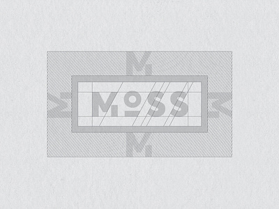 MOSS - Logo design design grid interior logo