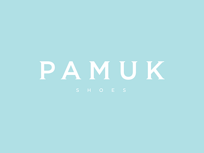 PAMUK - Logo design brand branding fashion logo shoes