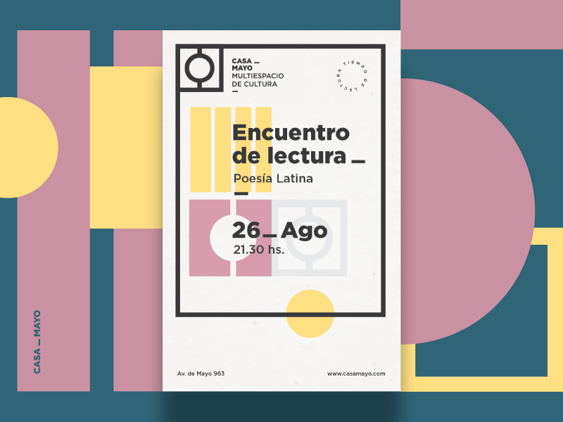 Poster! by Emiliano Carbone on Dribbble