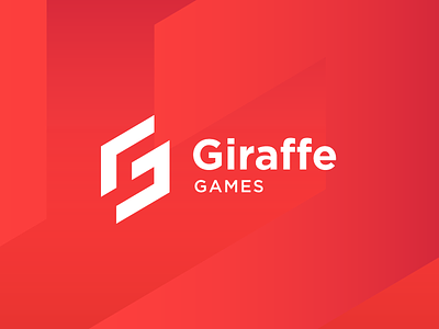 Giraffe Games - Logo proposal brand branding game gamer icon identity logo modern red sport sporty