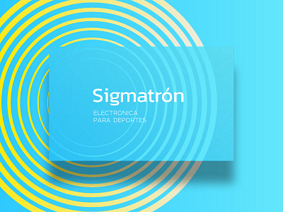 Sigmatron WIP brand branding clean gradient logo modern sport tech tecno wip