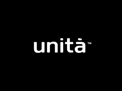 Unità logo proposal arq brand branding clean deco home industrial logo modern sport tech wip