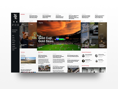 Hardford Courat home redesign home news newspaper redesign slider web website