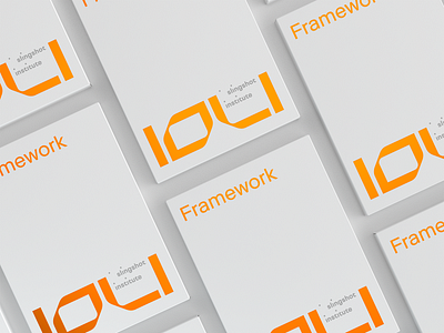 IOLI Framework - Naming & Identity 3d banking brand cinema4d consultancy data finance framework idenity institute ioli logo logo design naming octane orange product slingshot visualisation