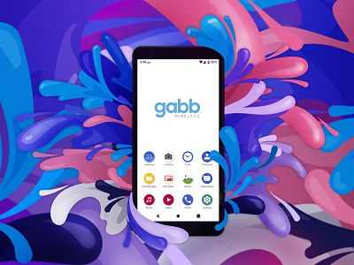 Gabb Wireless Z2 Phone Art