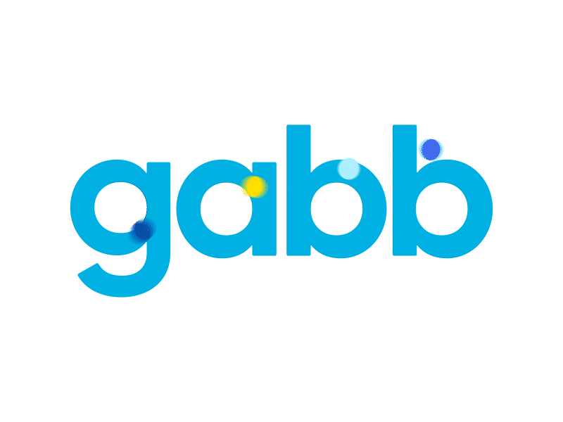 Gabb Wireless Loader animation ball colorful interaction design logo ui ux