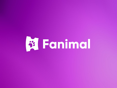 Fanimal logo mark branding design graphic design illustration logo vector