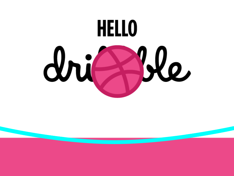 Dribbble dribbble first shot hello