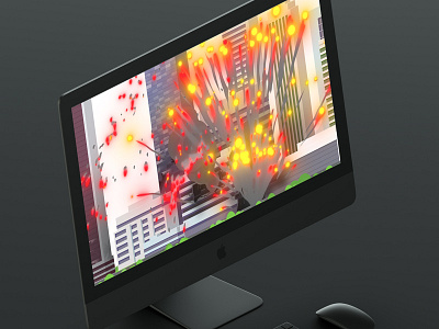 Explosion screenshot aftereffects animation animation 2d illustrator mograph motion design vector video