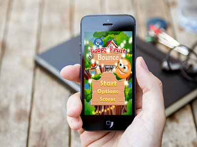 Loopy Fruit Bounce design front end back end ios android