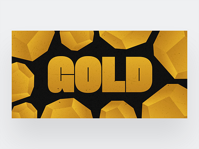 Gold card design font gold illustration ore texture type typeface typography
