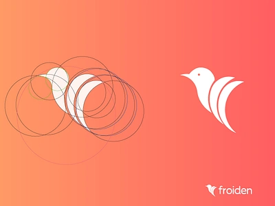 Froiden Logo froiden golden ratio logo redesign